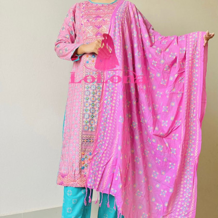 Stitched Three Piece Code T-3008