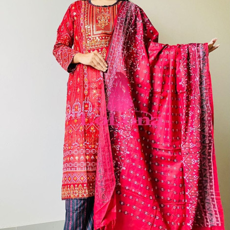 Stitched Three Piece Code T-3014