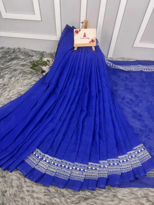Embroidery Saree Em-155