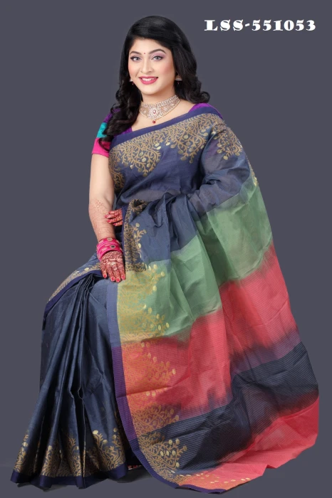 টাঙ্গাইল সুতি শাড়ি Code-Lss-551053