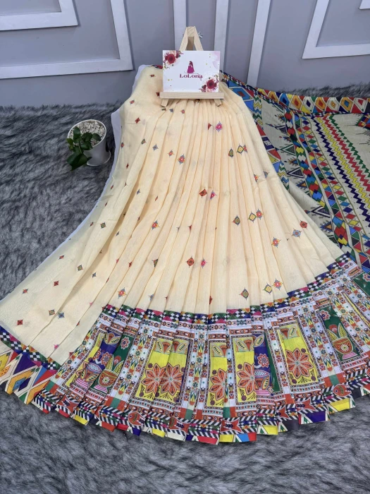 Semi Moslin Silk saree  TS-5066