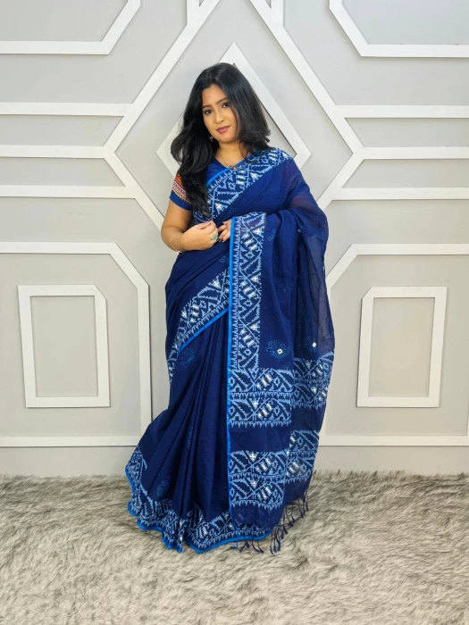 Primium Cotton Saree code-2503