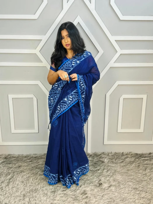 Primium Cotton Saree code-2503
