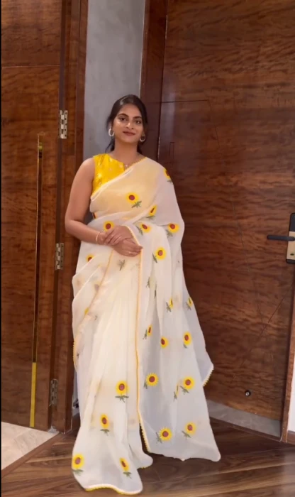Embroidery Saree Em-169