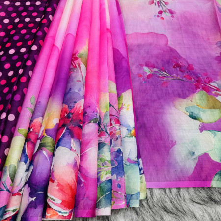 Semi Organja Silk Saree TS-7206