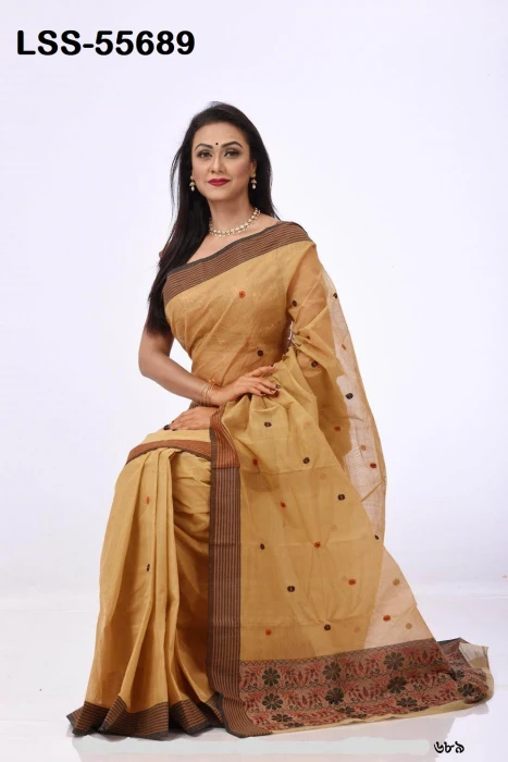 টাঙ্গাইল সুতি শাড়ি Code-Lss-55689