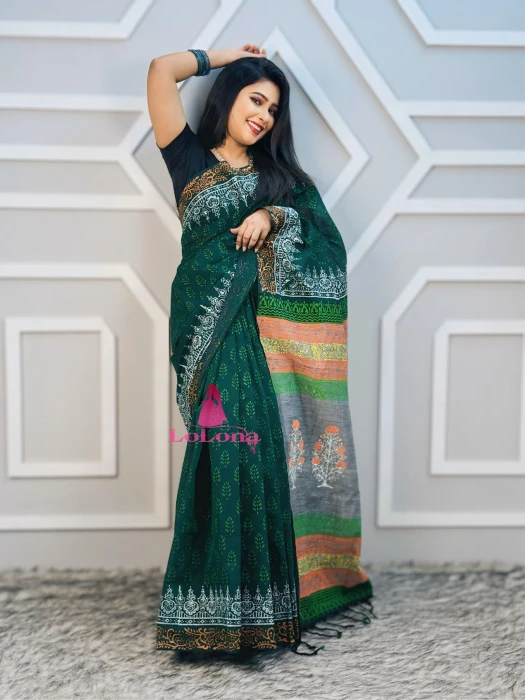 Cotton Saree  KC-2102