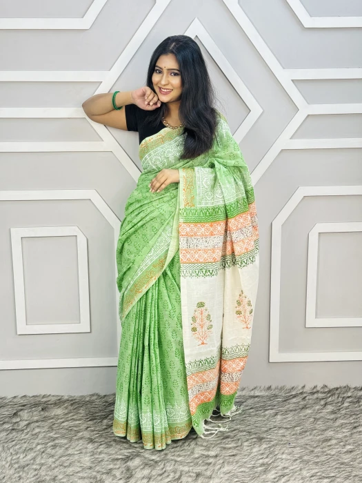 Cotton Saree  KC-2100
