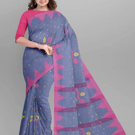 Halfsilk Monipuri Saree ST-230