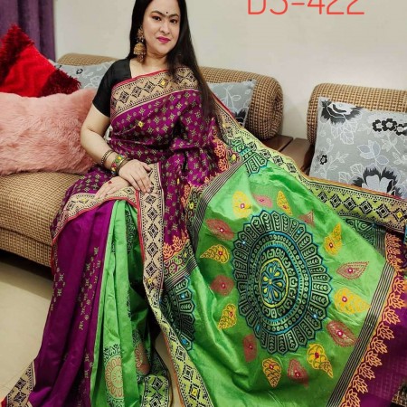 Dupian Silk Saree_DS-422