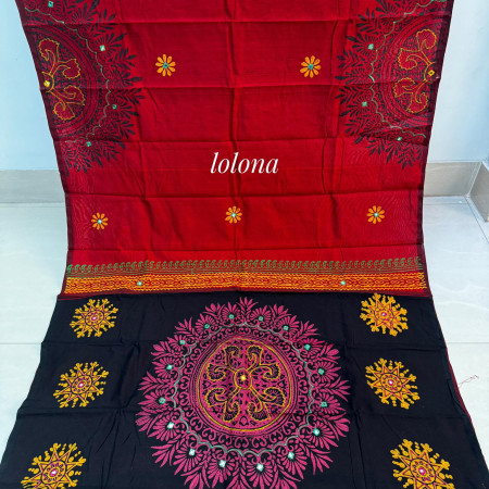 Dupion  Saree NS 0407