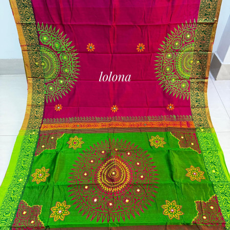 Dupion  Saree NS 0421