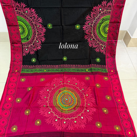 Dupion  Saree NS 0417