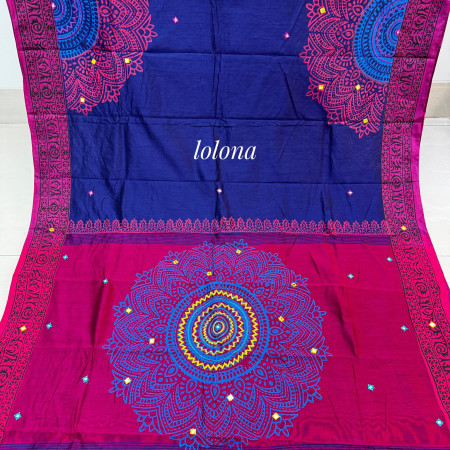Dupion  Saree NS 0405