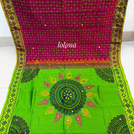 Dupion  Saree NS 0422