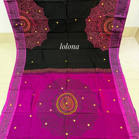 Dupion  Saree NS 0414