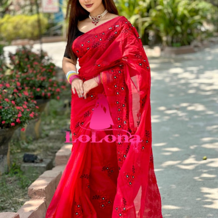Embroidery Saree Em-142