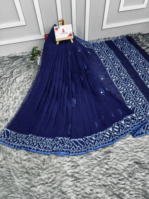 Primium Cotton Saree code-2503