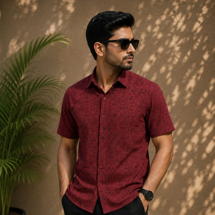 Cotton Half Shirt  Code-S-348