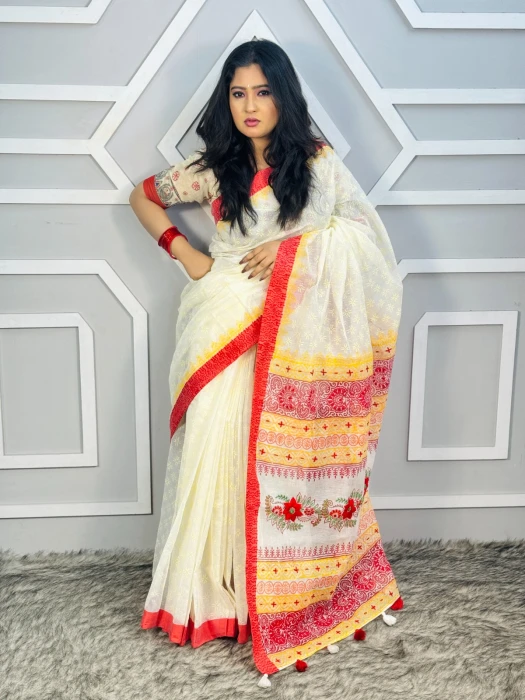Primium  hater kajer Saree code-2511