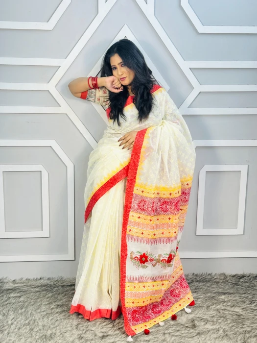 Primium  hater kajer Saree code-2511