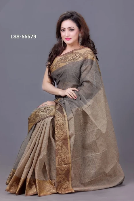 Cotton Saree Code Lss- 55579