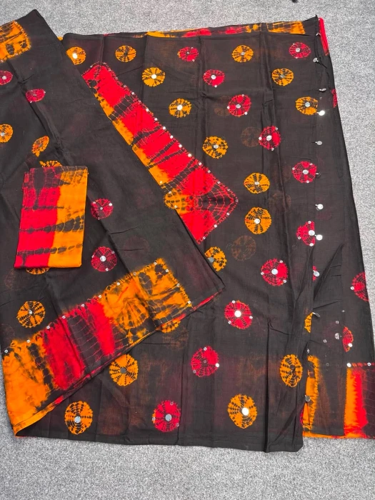 Chumki cotton batik Saree code-2513