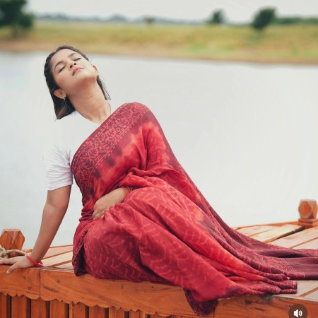 Premium Quality Silk batik -SB-009