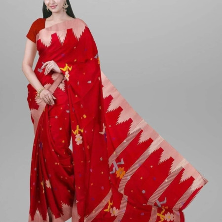 Halfsilk Monipuri Saree ST-211