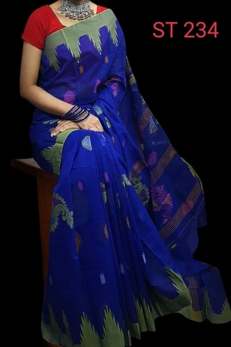 Halfsilk Monipuri Saree ST-234