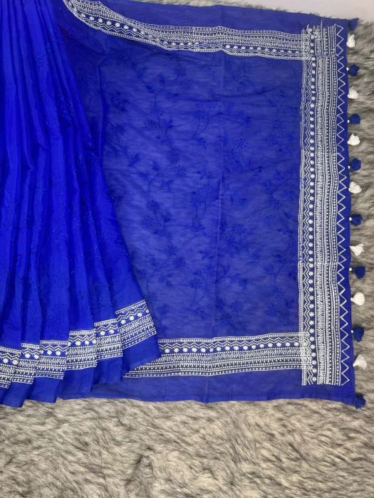 Embroidery Saree Em-155