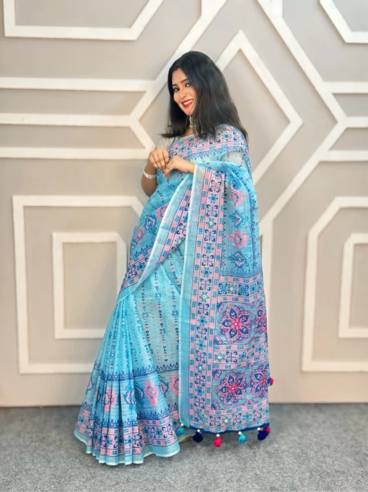 Embroidery Saree Em-160