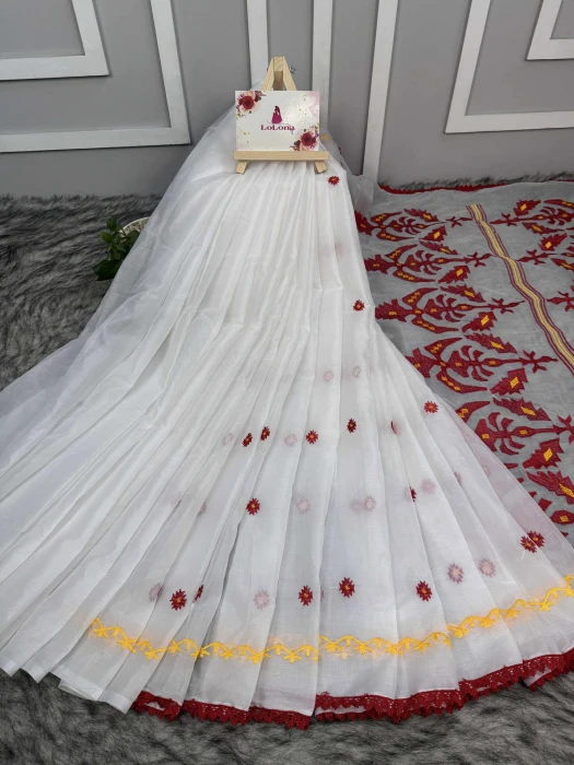 Embroidery Saree Em-156