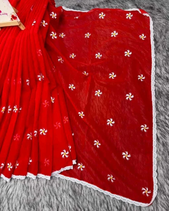 Embroidery Saree Em-149