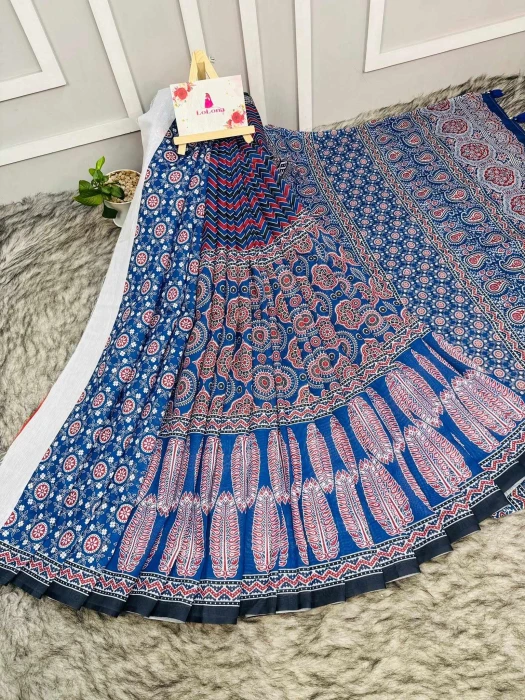 Semi Moslin Silk saree  TS-5079